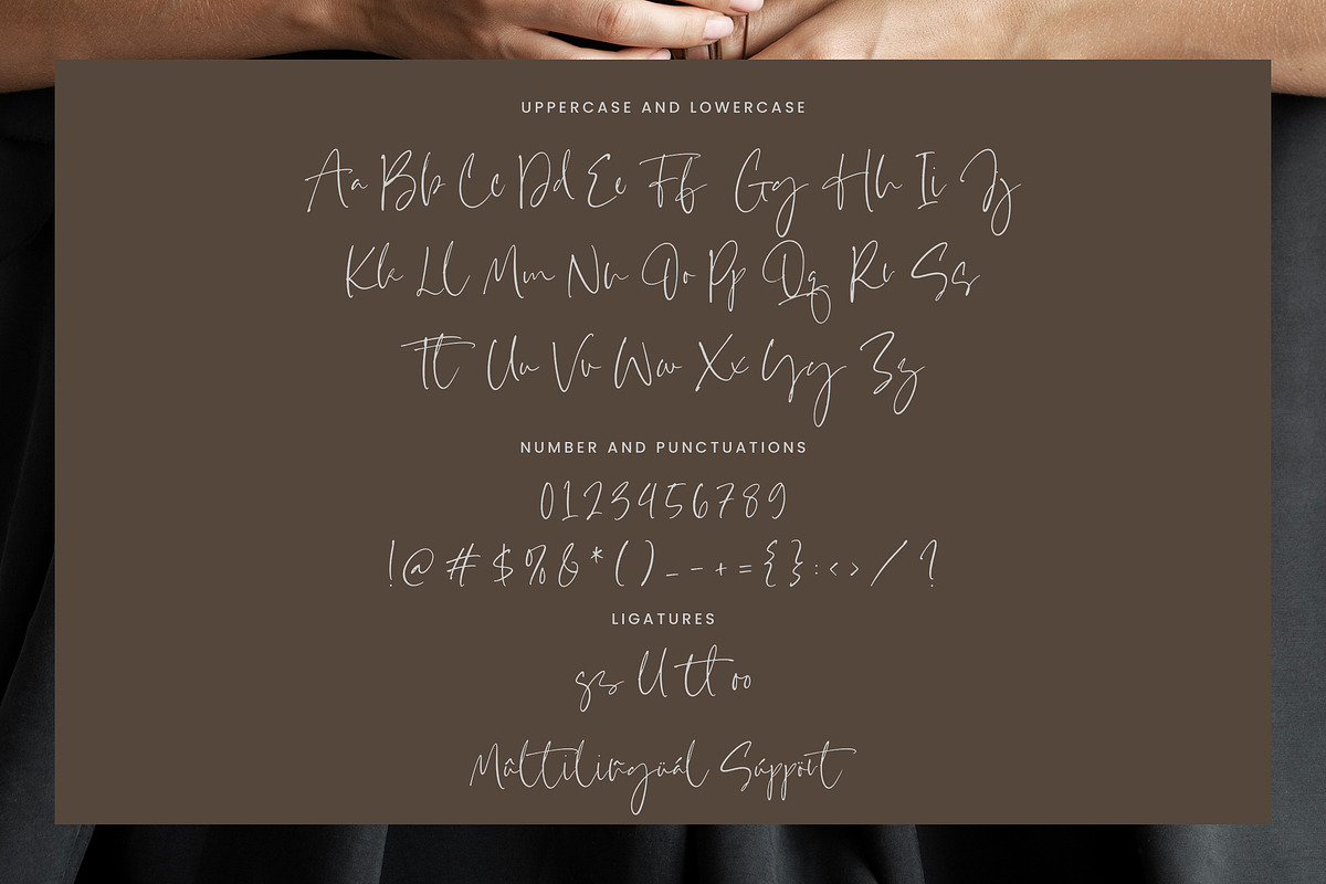 Villary Wisdom Font preview 6