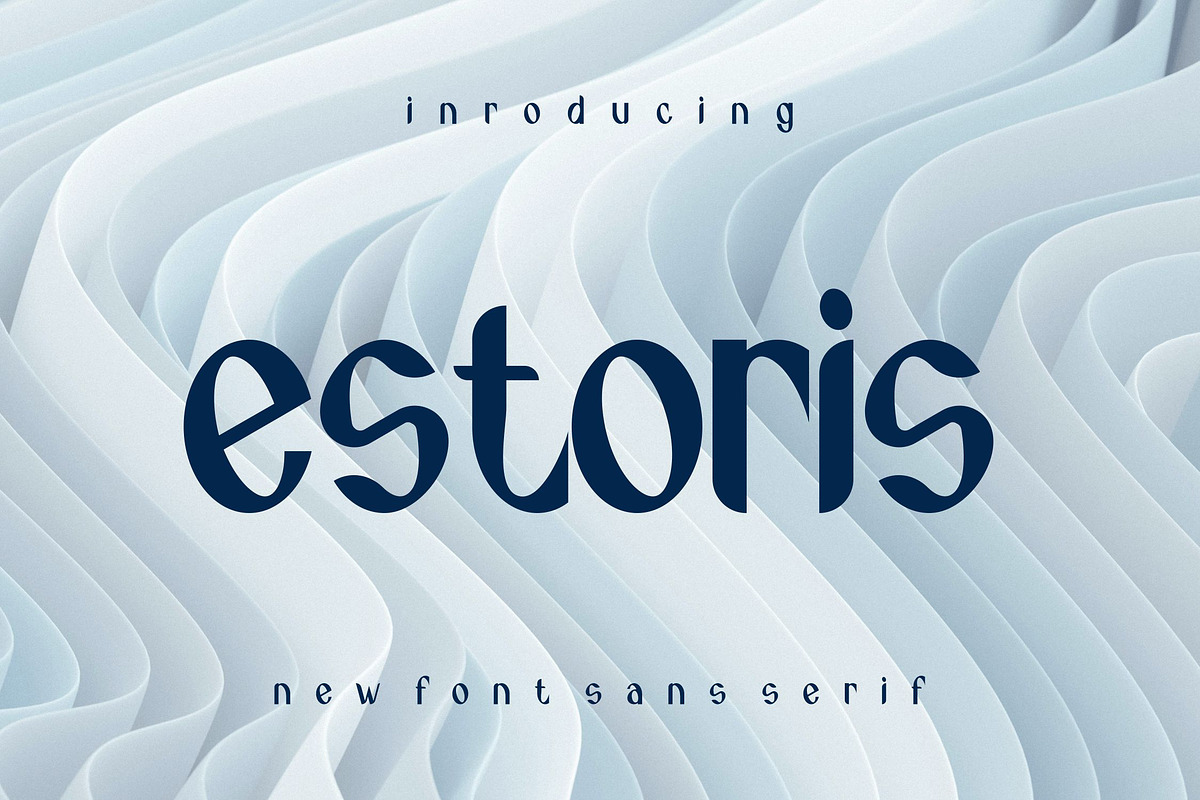 Estoris, a Serif Font by riotama85 (Photo 1 of 5)