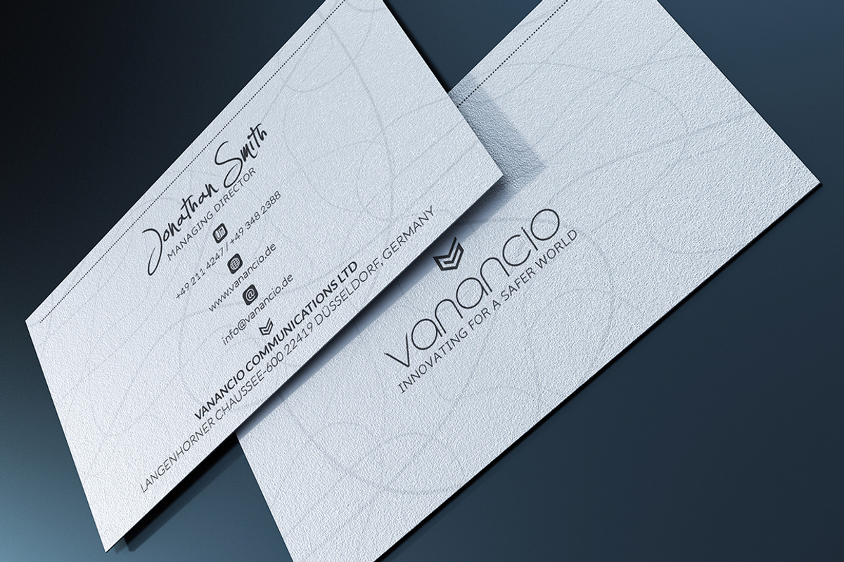 Minimal Business Card, a Business Card Template by Marvel (Photo 2 of 4)