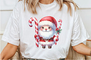 Christmas Santa Clipart Bundle, an Illustration by Rose Art (Thumbnail 3 of 5)
