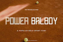 Power Balboy - Sport Sans Serif