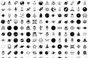 Space & Universe Icons Stickers svg, an Icon by IconValue (Thumbnail 1 of 5)