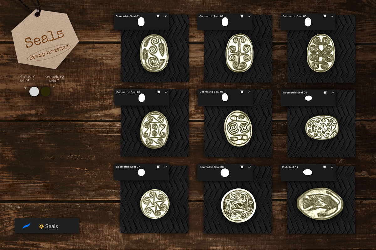 Ancient Treasures Box for Procreate, a Brush Add-On by bokettori (Photo 10 of 24)