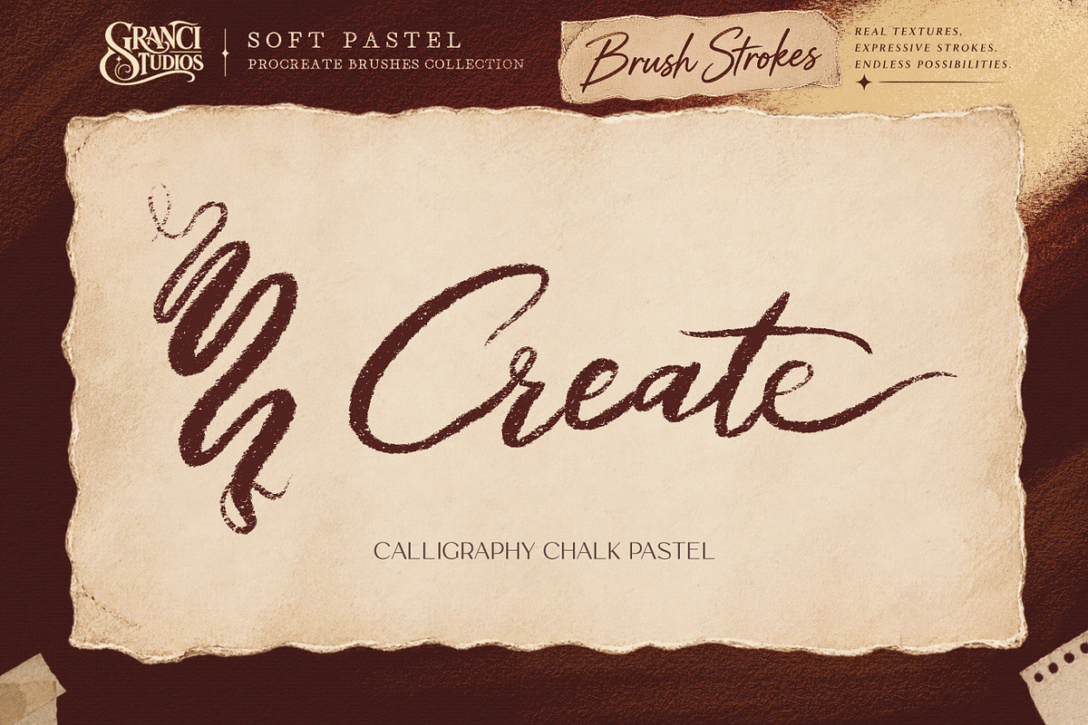 SOFT PASTEL BRUSHES — PROCREATE, a Brush Add-On by GRANCI STUDIOS (Photo 4 of 7)