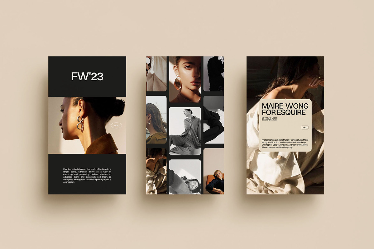 Editorial Social Media Template, a Social Media Template by Moscovita Studio (Photo 23 of 34)
