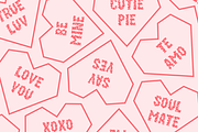 Paper Hearts Font, a Sans Serif Font by Lauren Ashpole (Thumbnail 4 of 5)