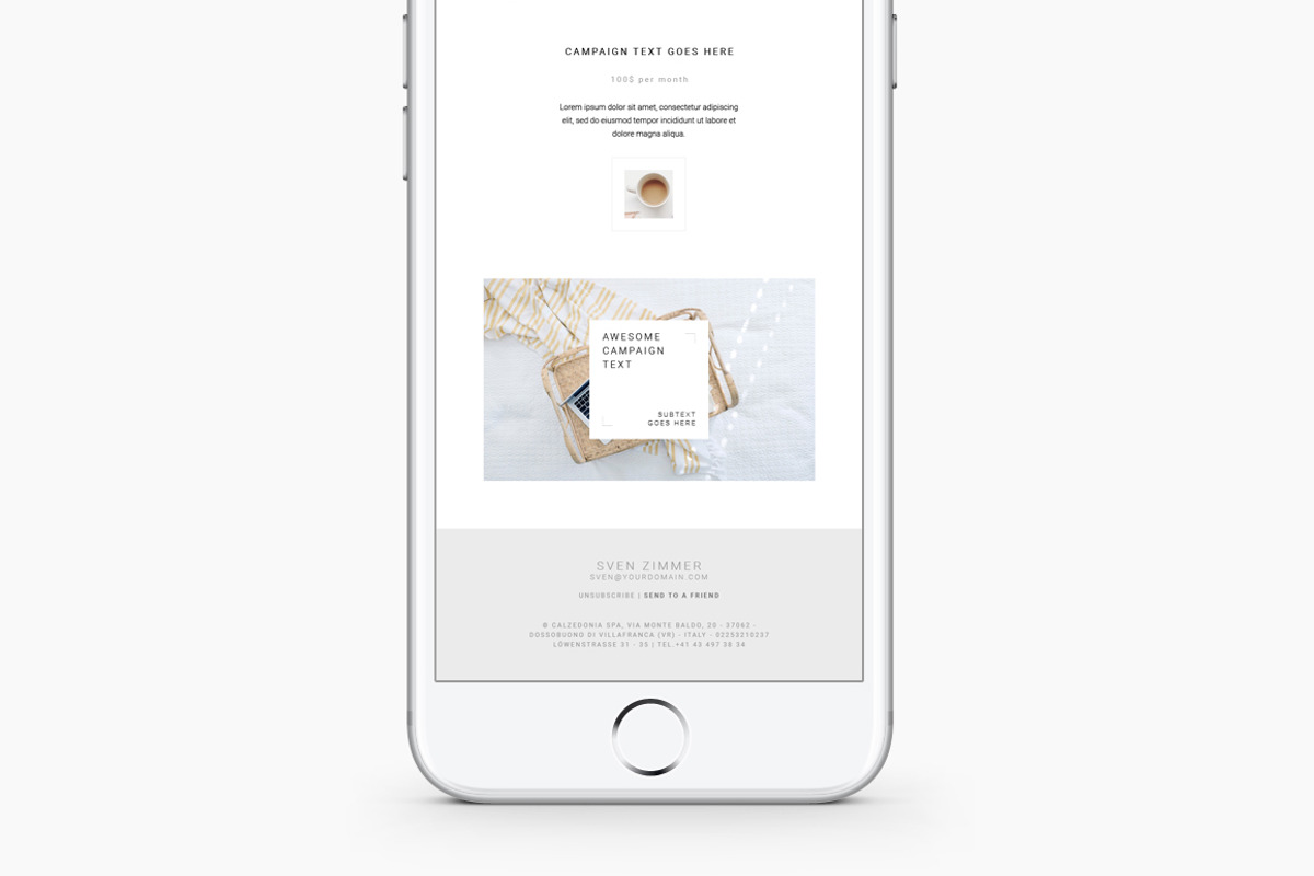 Multipurpose E-newsletter Pack, an Email Template by Swiss_cube (Photo 9 of 14)