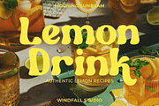Morning Sunbeam - Retro Bold Font, a Sans Serif Font by Windfall Co (Thumbnail 4 of 10)