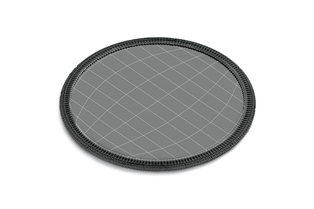 Round Embroidered Patch 3D Model, an Object 3D Model by rebrandy (Photo 7 of 9)