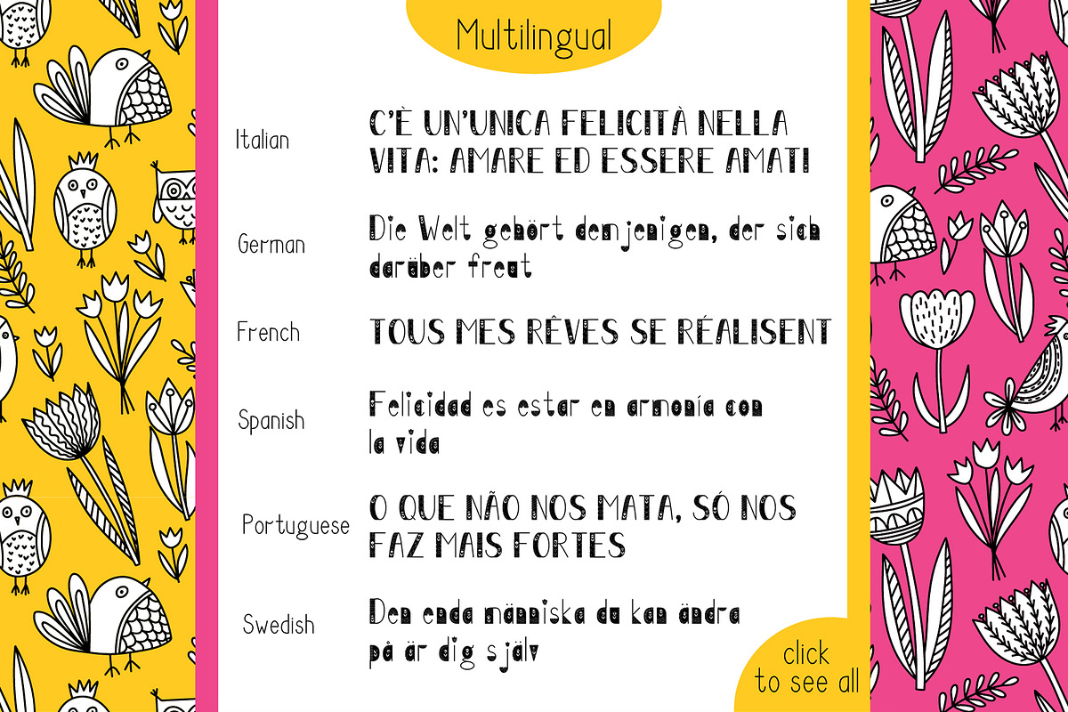 Tulip Font Family preview 6