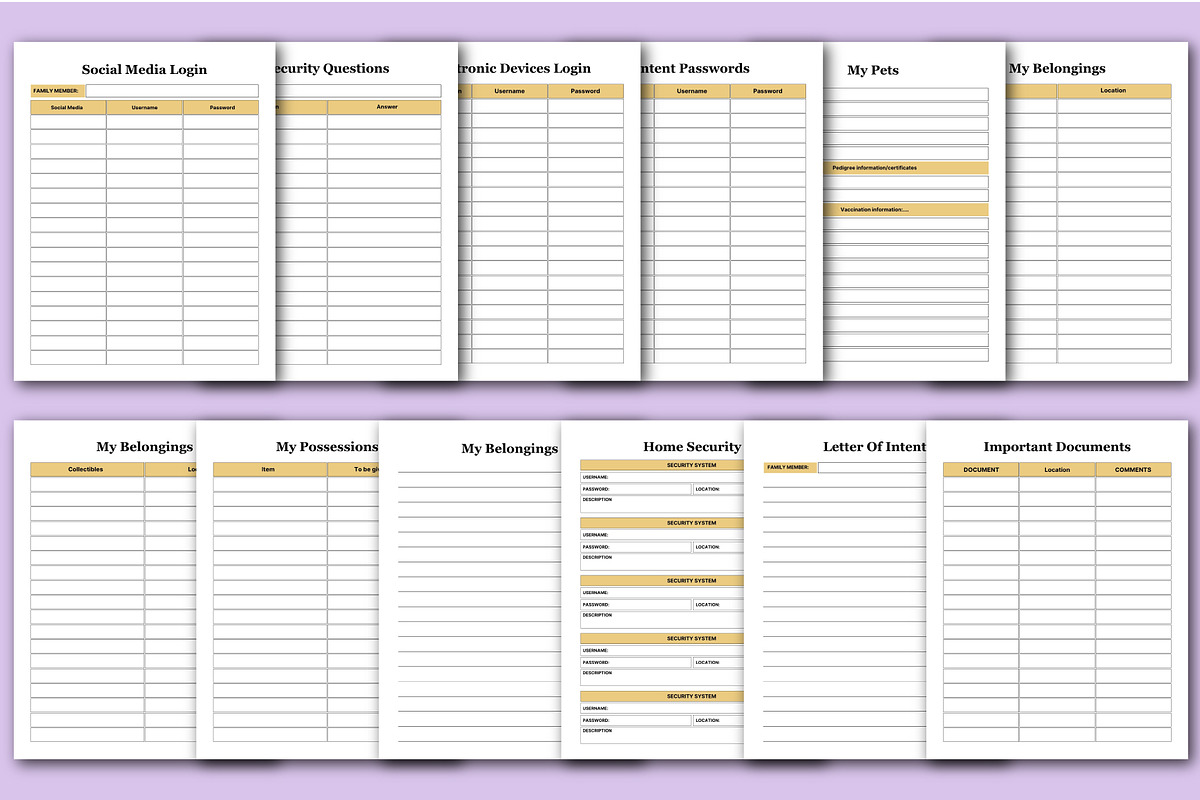 2026 End of Life Planner preview 2