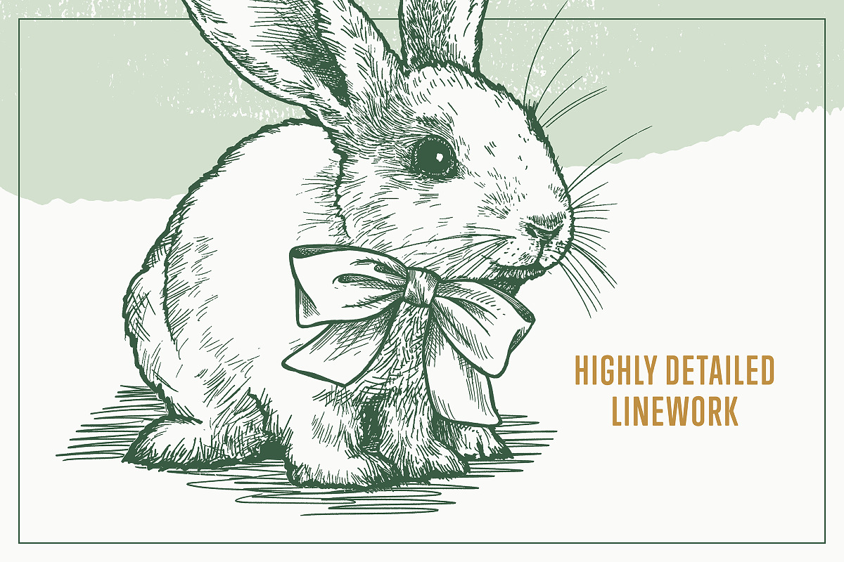 Vector Holiday Critters Set + Bonus, an Animal Illustration by Well Rock Designs (Photo 5 of 8)