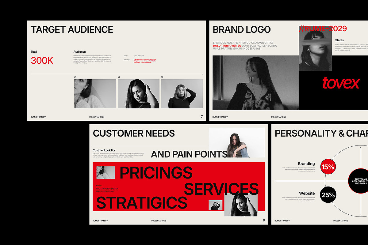 RUME | Brand Strategy Deck, a Presentation Template by Templeste (Photo 3 of 7)