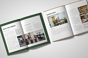 Green White Company Business Plan, a Brochure Template by UICreative (Thumbnail 2 of 4)