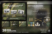 Vintage Military Powerpoint Template, a Presentation Template by Strongholdbrand (Thumbnail 2 of 3)