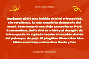 Fattonic, a Sans Serif Font by graphicook (Thumbnail 4 of 10)