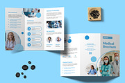 Medical Trifold Brochure Layout, a Brochure Template by ContestDesign (Thumbnail 1 of 3)