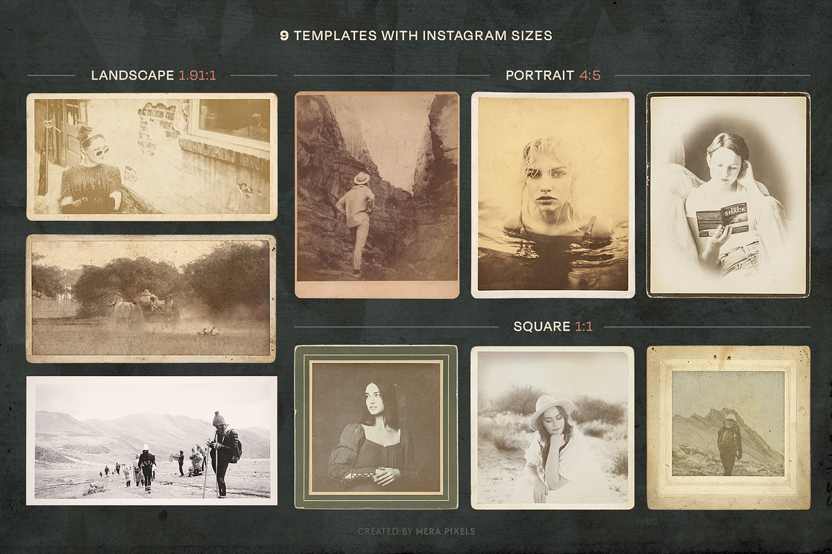 Vintage Photo Maker, an Action Add-On by Mera Pixels (Photo 3 of 12)