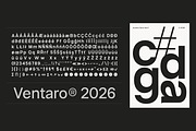 Ventaro — Extended Sans Serif, a Sans Serif Font by InkwellTypeCo (Thumbnail 12 of 12)