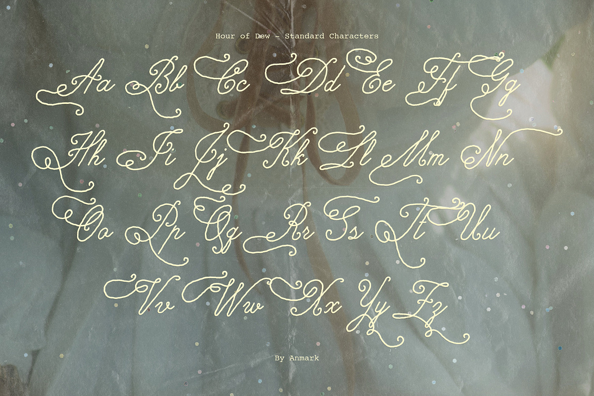 Hour of Dew | Romantic Swash Script, a Script Font by AnMark (Photo 6 of 17)