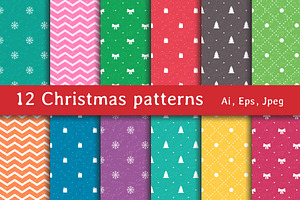 12 Christmas Patterns