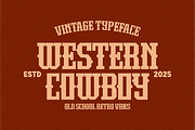 True Story - Western Slab Serif, a Slab Serif Font by Pian45 Studio (Thumbnail 2 of 8)