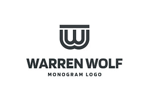 W W Letter Logo WW Monogram Bold