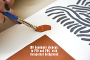 Hand Painted Modern Posters Patterns, a Wallpaper Graphic by TanyaSchuka (Thumbnail 2 of 24)