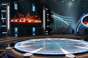 TV Studio Entertainment Set 5