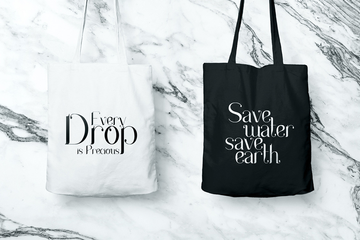 Drops Typeface preview 7