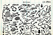 Hand-Drawn Doodles & Graphic Marks, an Object Graphic by DreamoraArt (Thumbnail 4 of 13)