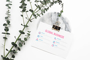 Global Business Icons Set Templates, an Outline Icon by Alex Blogoodf (Thumbnail 4 of 10)