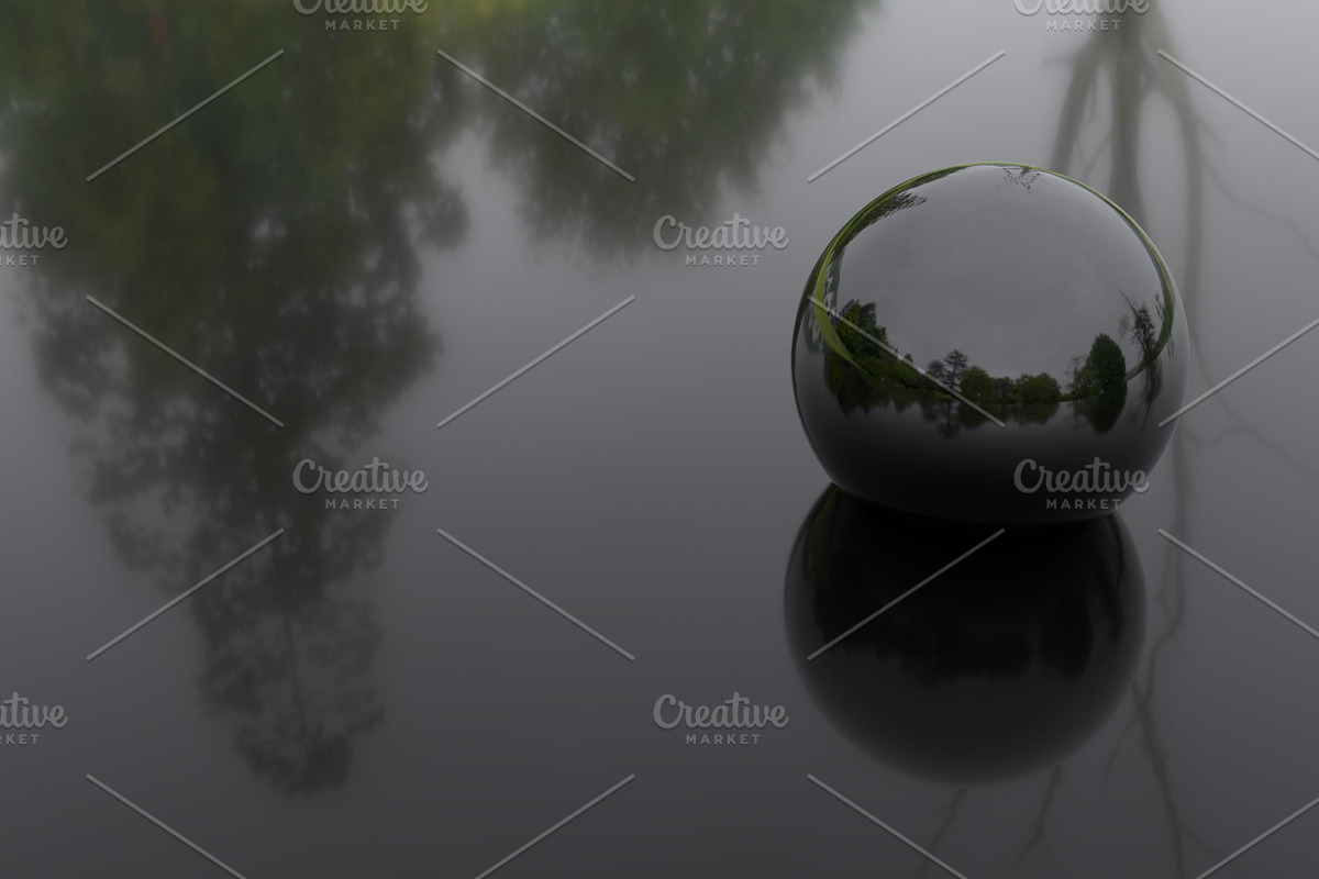 Reflective Sphere Backgrounds, a Texture Graphic by The_DrX (Photo 8 of 13)
