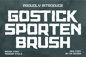 Gostick Sporten Brush