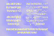 Khavi - Modern Y2K Display, a Sans Serif Font by Pandeka Studio (Thumbnail 15 of 15)