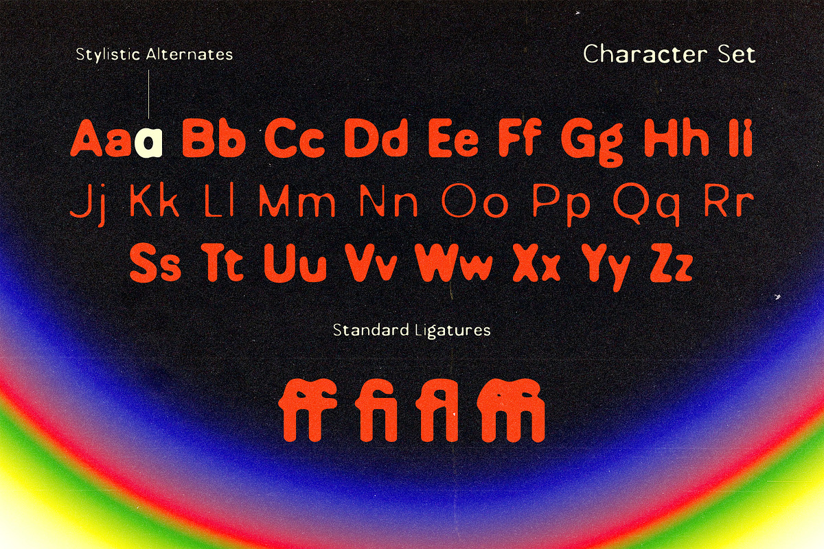Blurk – Ultra Modern Font, a Sans Serif Font by Drizy (Photo 4 of 10)