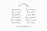 Marina Modern Handwriting Font, a Script Font by TYPEHEIST (Thumbnail 7 of 9)