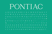 Pontiac Serif Font, a Serif Font by Foxtype (Thumbnail 5 of 5)