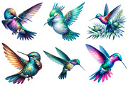 Cute Dabbing Hummingbird Sublimation, an Illustration by Pixels.Craft (Thumbnail 2 of 7)