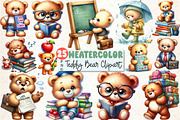 Back To School Teddy Bear Clipart, a Seasonal Illustration by Rose Art (Thumbnail 1 of 4)
