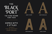 The Blackport Font Pack! (+EXTRA), a Serif Font by IronbirdCreative (Thumbnail 3 of 12)