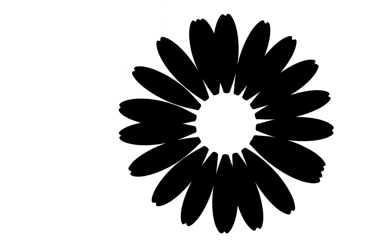 Charming daisy circle decor design, an Illustration by Amazin_art (Photo 12 of 27)