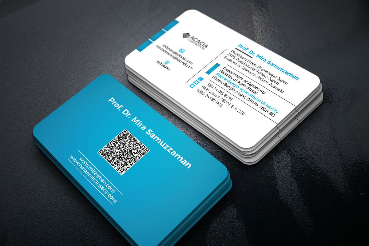 Personal Business Card, a Business Card Template by DesignGhar (Photo 1 of 4)