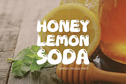 Bubble Display Font-Honey Lemon Soda, a Handwritten Font by ZoloDesignHub (Thumbnail 1 of 8)