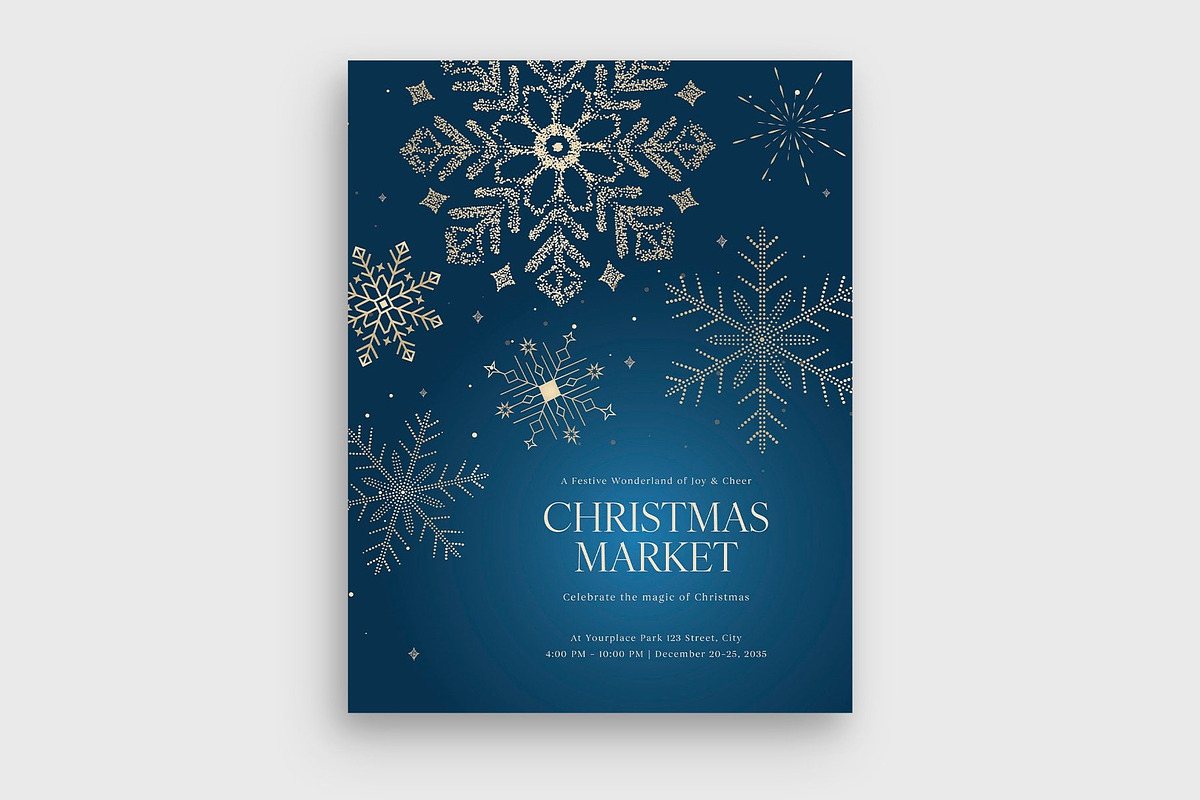 Christmas Flyer Template preview 5