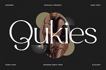 Qukies – Modern Serif Font