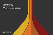70's Retro Stripes, an Object Graphic by Stellen Design (Thumbnail 2 of 14)