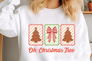 Preppy Oh Christmas Tree PNG, an Illustration by designcity5