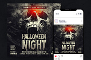 Halloween Night Flyer Template, a Flyer Template by Tarommir (Thumbnail 2 of 3)