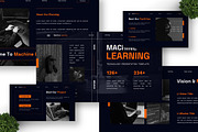 Machine Learning - Technology PPT, a Presentation Template by Deepslide Studio (Thumbnail 3 of 4)
